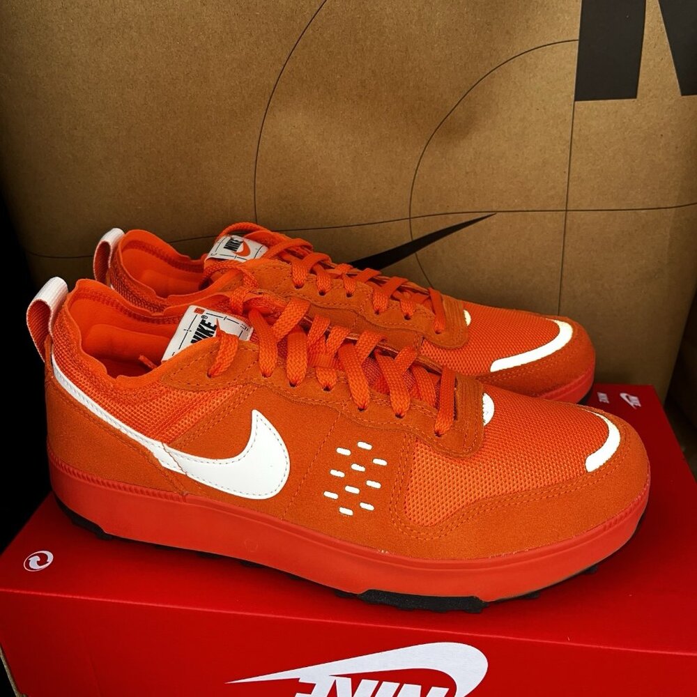 NEW Nike C1TY City HV5753-809 Safety Orange Summit White- Mens Size 8.5